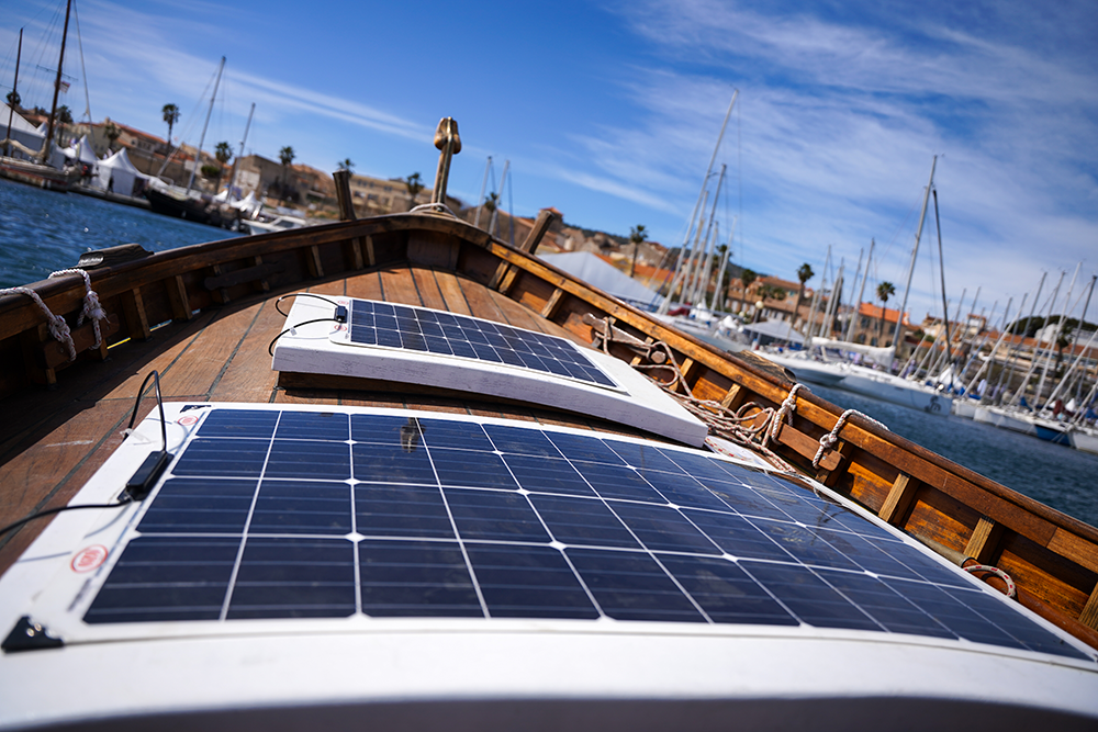 Panneaux solaire pour nautisme électrique